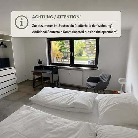 Modern Oasis Of Peace With Garden, Public Transport Appartement Düsseldorf