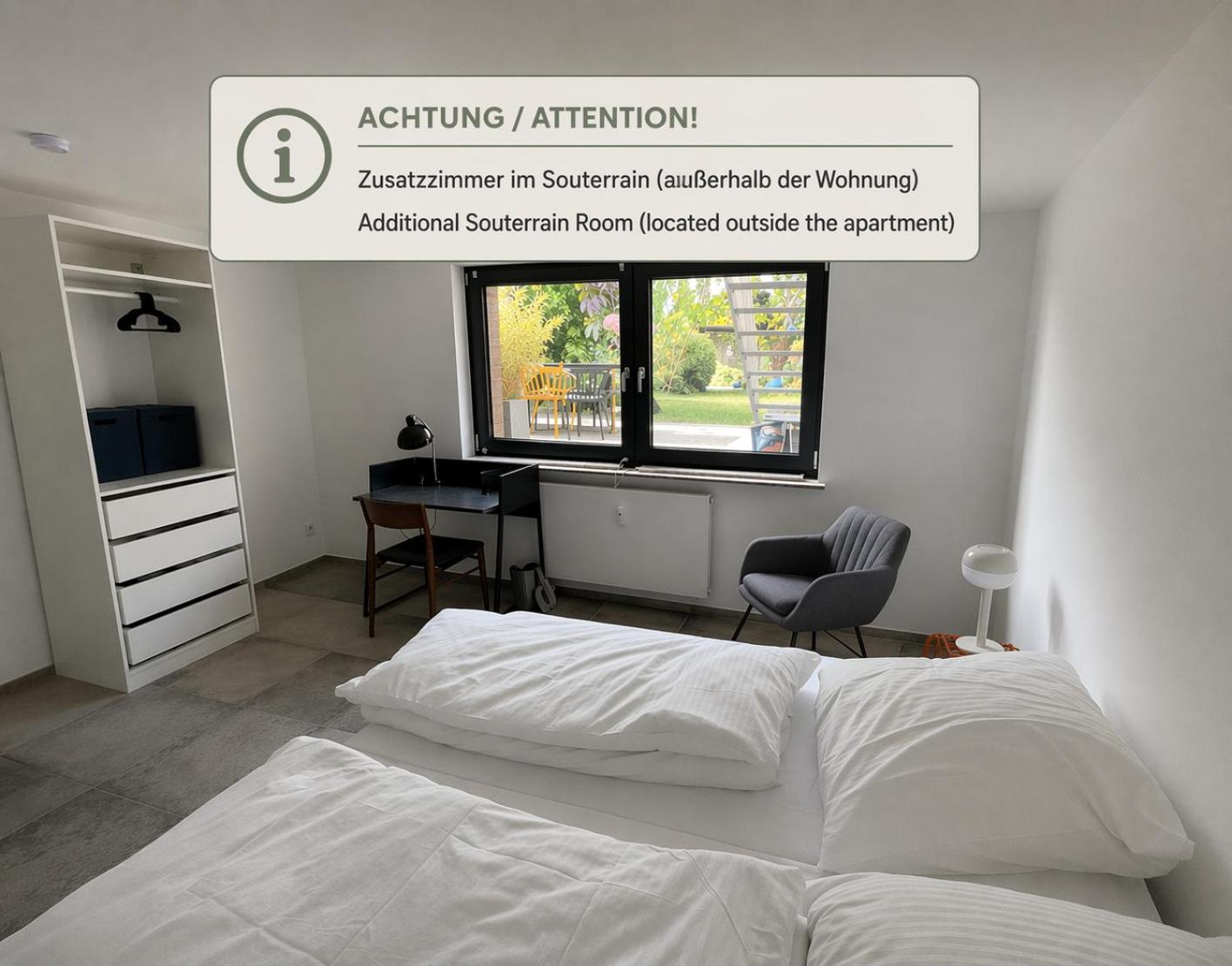 Modern Oasis Of Peace With Garden, Public Transport Apartment Düsseldorf